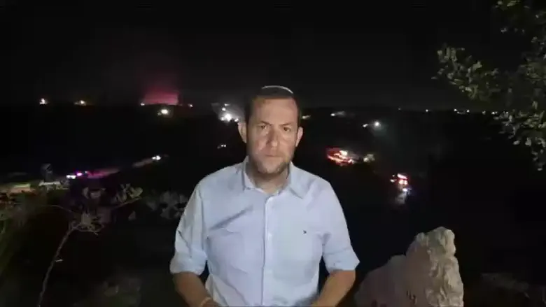 Samaria Governor: 'We won't give in to arson, Havat Gilad will rebuild bigger'