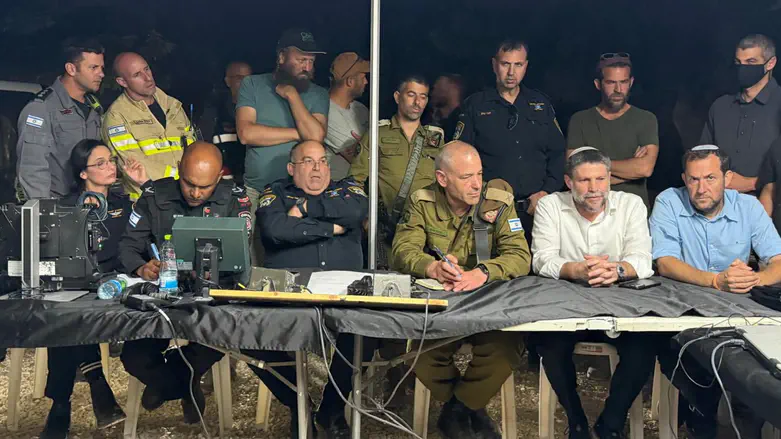 צילום: ללא סמוטריץ' בחוות גלעד: "נשקם הכול"