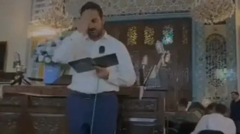 Courtesy of Benny Wexler Watch: Tisha B'Av at the largest synagogue in Iran