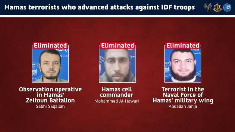 October 7 terrorist eliminated in Gaza strike