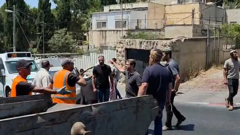 תפילה ומחאה בהר הזיתים