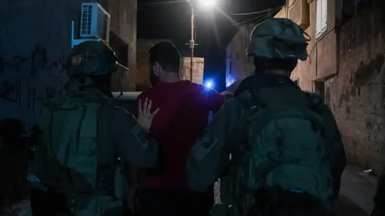 IDF spokesperson IDF: Over 70 wanted suspects arrested across Judea and Samaria