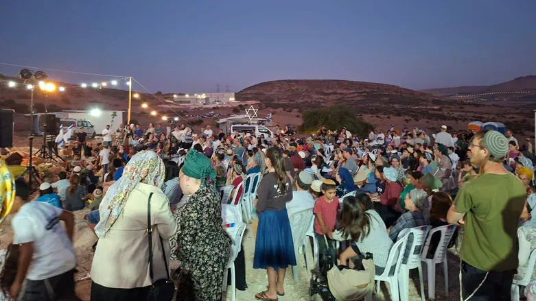 מפגן כוח בגליל | 4,000 איש חגגו 4 שנות התיישבות ברמת ארבל
