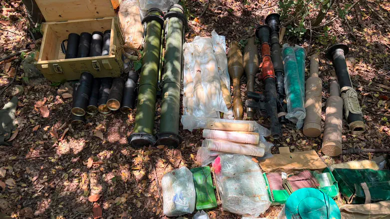 Watch: Hezbollah arsenal found hidden among civilians