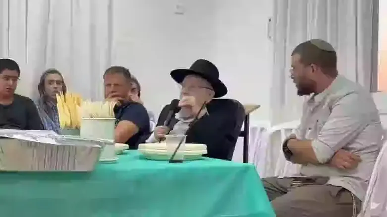 הרב דב ליאור בירך וקרא להרחבת ההתיישבות