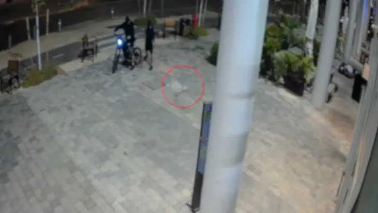 תיעוד חריג: הרימון התפוצץ בניסיון השלישי