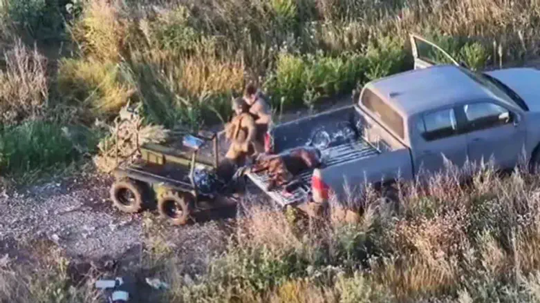 Daring rescue under threat from Russian drones