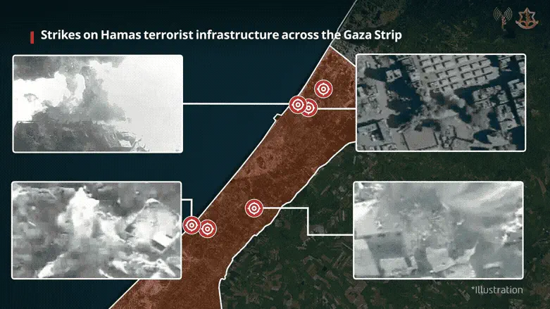 IDF Spokesperson Watch: IDF strikes Hamas weapons sites in mosques