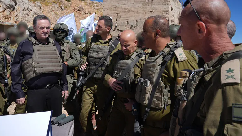 Katz’s message to Syrian Pres. from Mt. Hermon summit