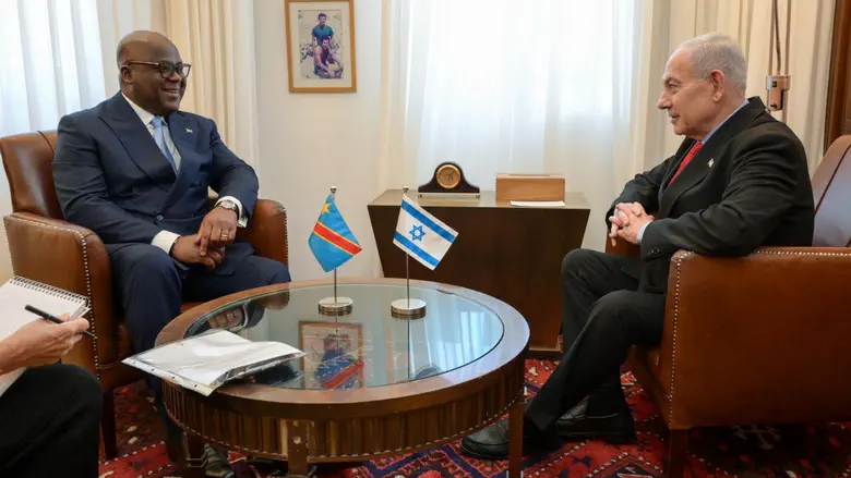 Netanyahu, Herzog welcome Congo President