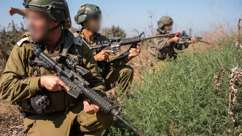 צילום: דובר צה"ל צה"ל מתרגל תרחישי קיצון בגבול הסורי
