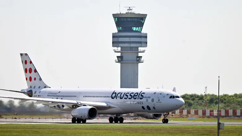 Dursun Aydemir/Anadolu via Getty Image Belgian union threatens strike over flights to Israel