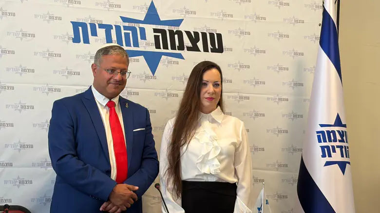 צילום: דוברות בן גביר: טלי גוטליב תקבל את המקום השני