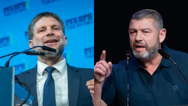צילום: Yonatan Sindel,Chaim Goldberg/Flash90 למה סמוטריץ' לא מאתגר את וינטר?