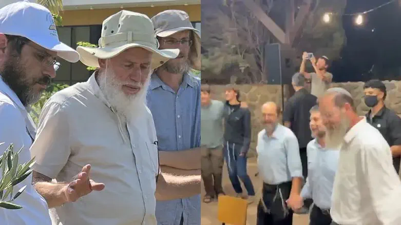 צילום: ללא קרדיט, דוברות סמוטריץ' רקד בישיבה - וחילופי דורות במכון
