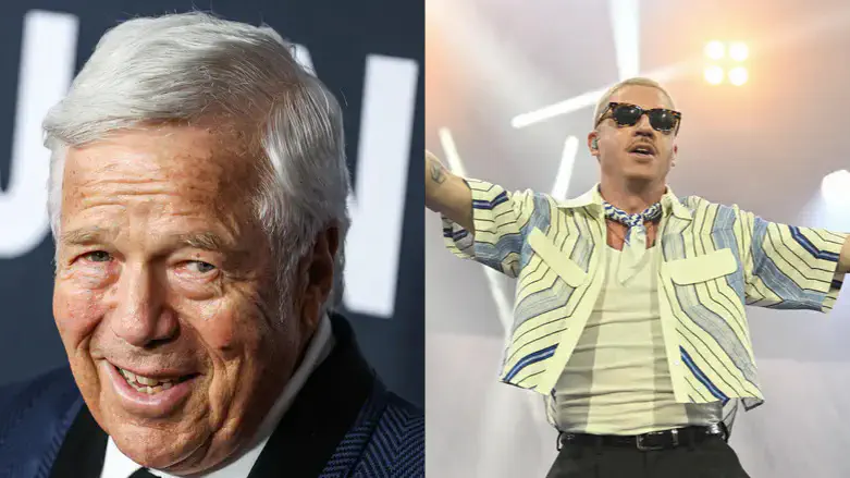 Reuters Robert Kraft confirms pushing Macklemore off Ed Sheeran tour