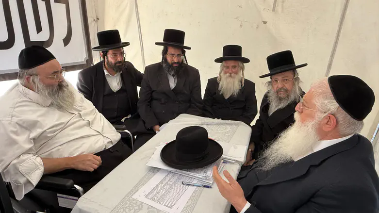 צילום: באדיבות המצלם אבל בירושלים: העסקן החסידי נפטר בגיל 57