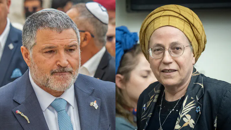 צילום: Dor Pazuelo, Yonatan Sindel/Flash90 עימות בקבינט בין סטרוק לזיני: "את מנותקת"