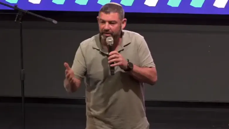 ראשי המפלגות בכנס הבחירות של "הדור"