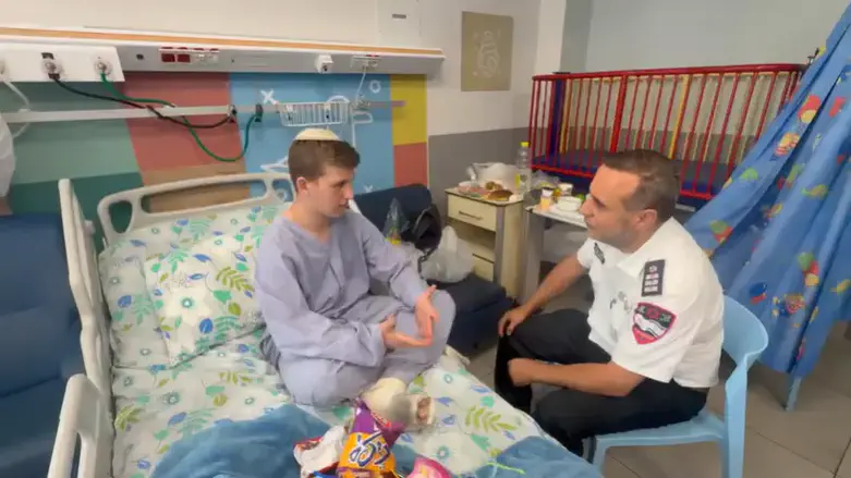 MDA spokesperson Injured by shrapnel, teen saves friends on school trip