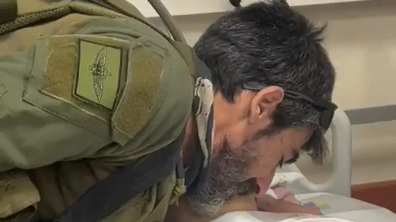 הוקפץ מעזה לבית החולים, ואשתו נפטרה מולו