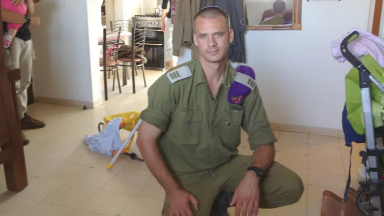 צילום: באדיבות המשפחה אחיו של גיבור ישראל מונה למג"ד 13 בגולני