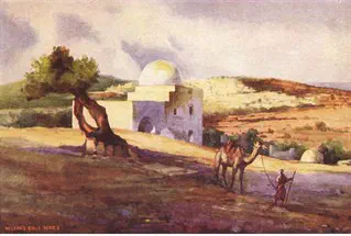 רחל מבכה, ומגִנה  על בניה