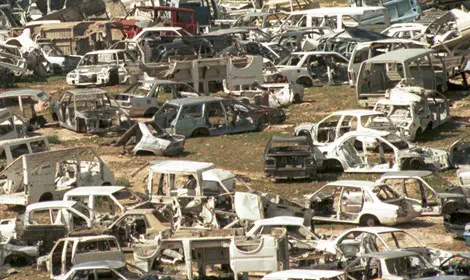 חשד: חלקי הרכב הגנובים הועברו לרצועה