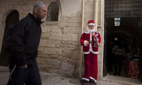 Lior Mizrahi/Flash 90 Is Christmas the day Diaspora Jews feel most Jewish?