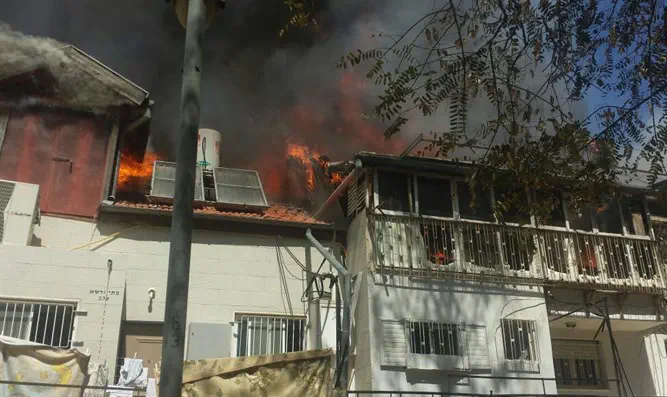 בעקבות השריפה: עשרות ילדים ללא בית