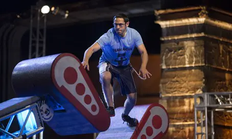 Mitchell Leff/NBC Meet Orthodox 'American Ninja Warrior' training to be a rabbi