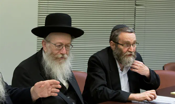 יהדות התורה נגד ליברמן