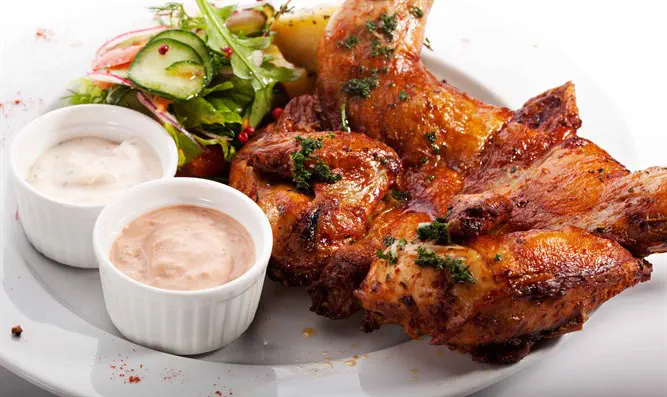 עוף בסויה ודבש       