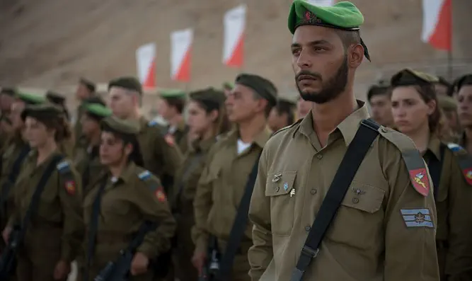 צילום: דובר צה"ל מפקד הגדוד המעורב: ''נגן על מולדתנו"