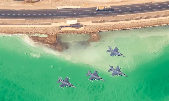 צילום: דובר צה"ל מפגן של עוצמה ישראלית ובינלאומית