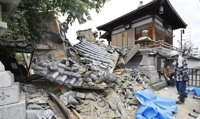 צילום: רויטרס יפן: הרוגים ומאות פצועים ברעידת אדמה