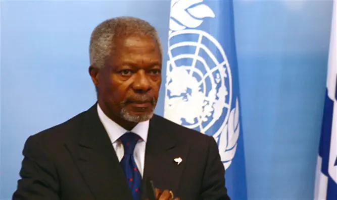מת מזכ"ל האו"ם לשעבר קופי אנאן