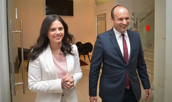 Shaked: This time we will take seats from the Likud