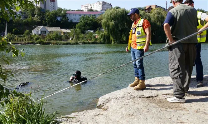 ZAKA Центр паломничества хасидов Умань - без воды. Река отравлена