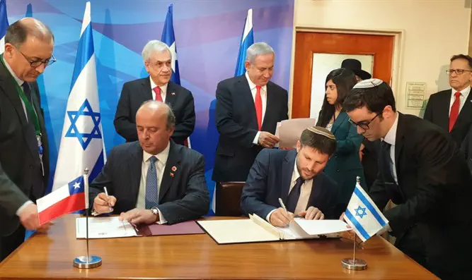 צילום: דוברות משרד התחבורה הסכם תעופה חדש בין ישראל וצ'ילה