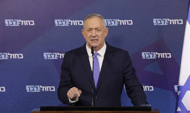 Gantz: We saved Israel from Netanyahu