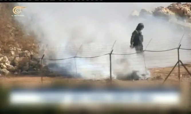 צילום: רשת אל מיאדין לבנון: בובת חייל צה"ל על רובוט