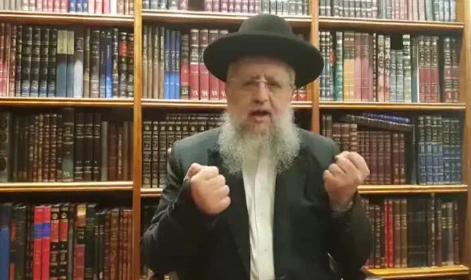 צילום מסך "הרב עובדיה היה יוצא נגד הפורעים"