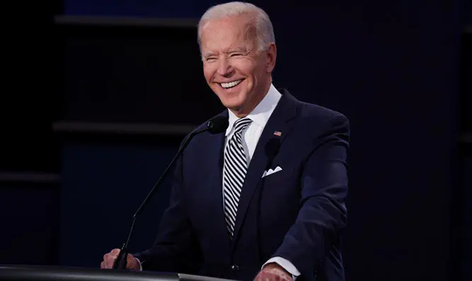 צילום: רויטרס ביידן ניצח? המטיף ב'התקף' צחוק