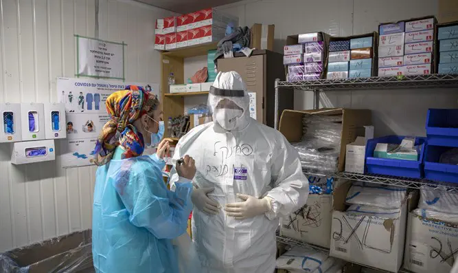 צילום: נתי שוחט, פלאש 90 ירושלים: נמשכת הירידה במאובחנים