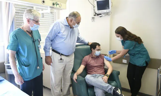 צילום: אבי חיון נסיין חיסון הקורונה: "הכל בסדר"
