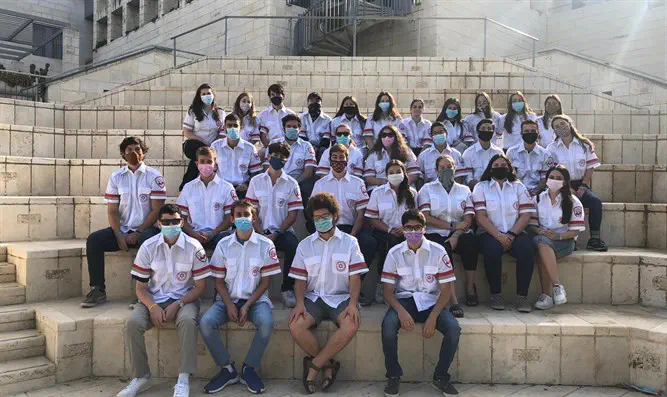 צילום: דוברות מתנדבים מחו"ל בוחרים להציל חיים