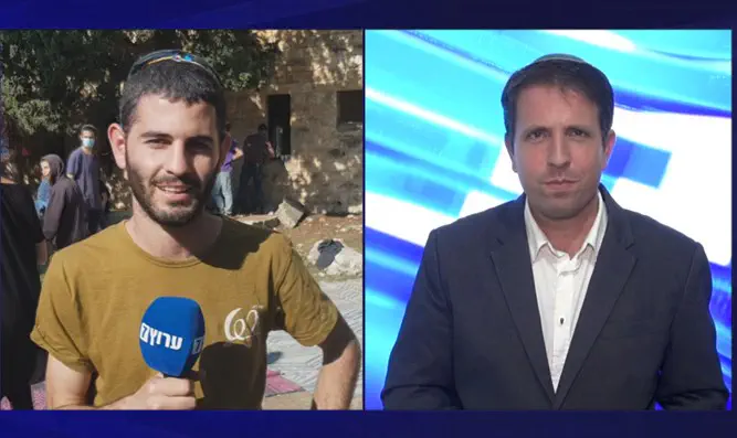 צילום: ערוץ 7 שא-נור: זו לא הפגנה, יש פה רוח חדשה