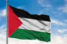 Barcelona's Lamine Yamal displays PLO flag