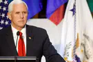 REUTERS Mike Pence warns against Trump's MOU with Iran